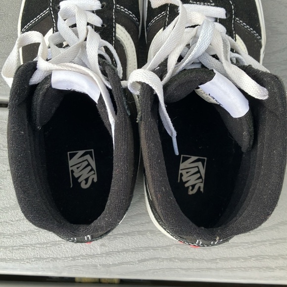 Vans Youth Sk8-Hi Shoes Black Size 6 - Picture 11 of 13